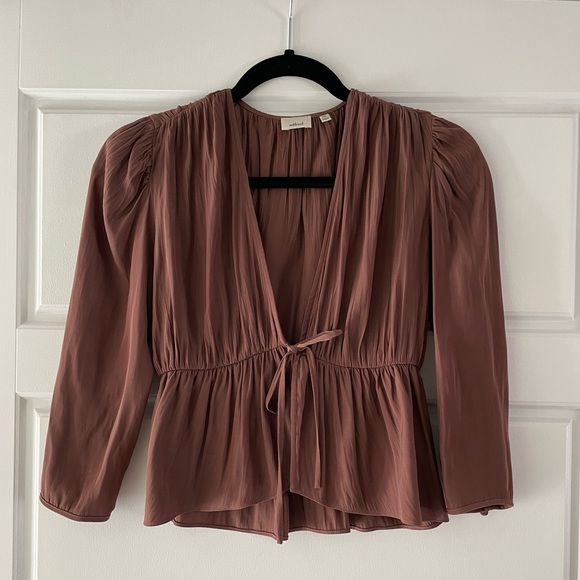 Aritzia Wilfred Shanina Blouse 2XS - Picture 2 of 5